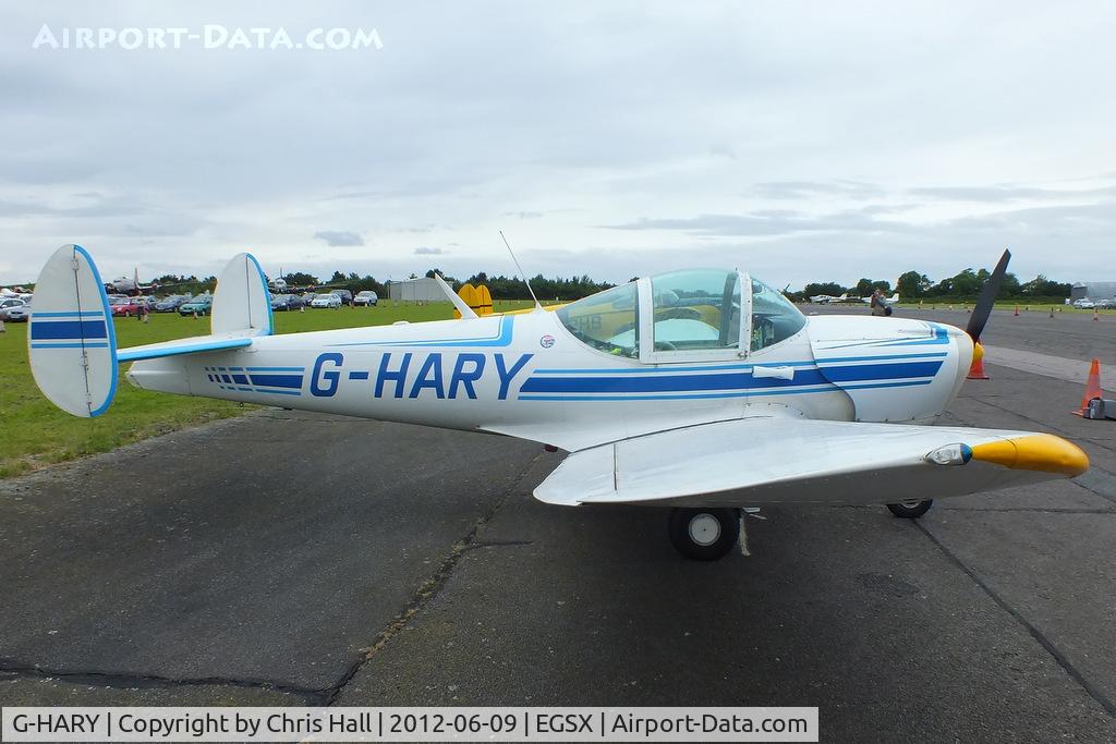 G-HARY, 1966 Alon A-2 Aircoupe C/N A-188, at the Air Britain flyin 2012