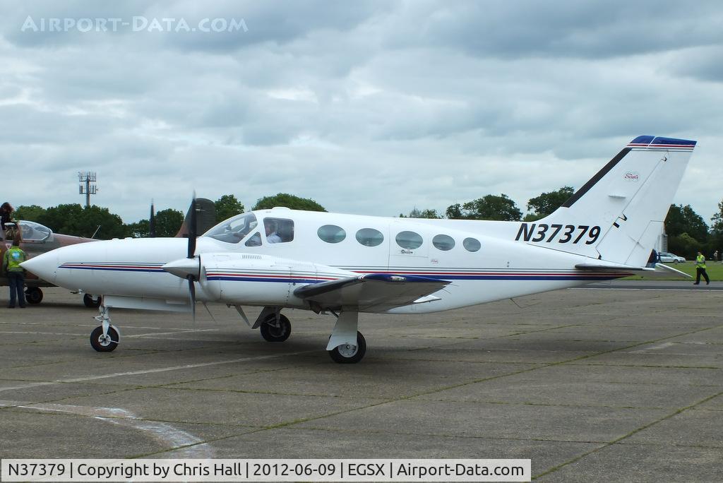 N37379, 1979 Cessna 421C Golden Eagle C/N 421C0654, at the Air Britain flyin 2012