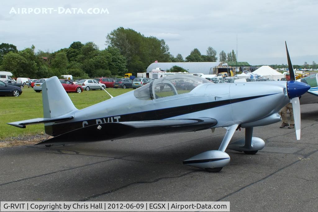 G-RVIT, 1997 Vans RV-6 C/N PFA 181-12422, at the Air Britain flyin 2012