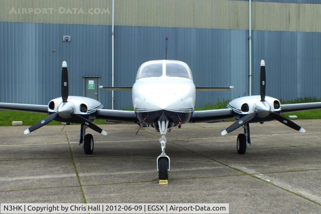 N3HK, 1975 Cessna 340 C/N 340-0538, at the Air Britain flyin 2012