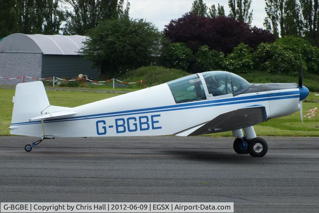 G-BGBE, 1961 SAN Jodel DR-1050 Ambassadeur C/N 260, at the Air Britain flyin 2012