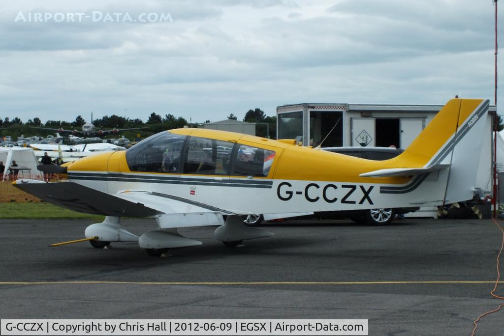G-CCZX, 1992 Robin DR-400-180 Regent Regent C/N 2127, at the Air Britain flyin 2012