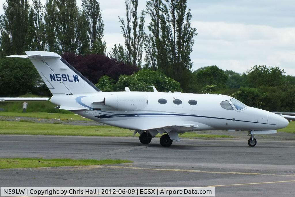N59LW, 2009 Cessna 510 Citation Mustang Citation Mustang C/N 510-0213, North Weald resident