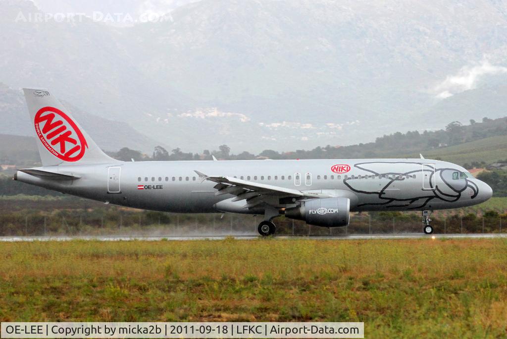 OE-LEE, 2006 Airbus A320-214 C/N 2749, Landing in 18 from Vienne