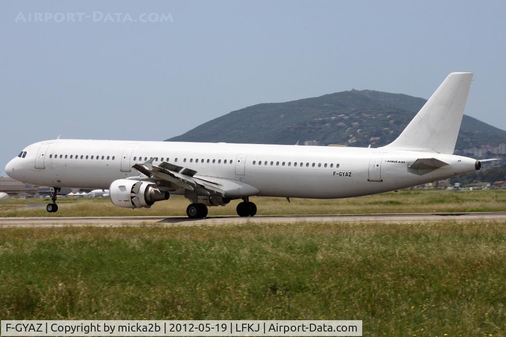F-GYAZ, 1994 Airbus A321-111 C/N 519, Landing in 20