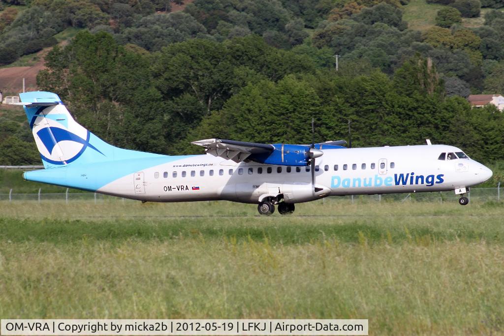 OM-VRA, 1993 ATR 72-202 C/N 373, Landing in 20