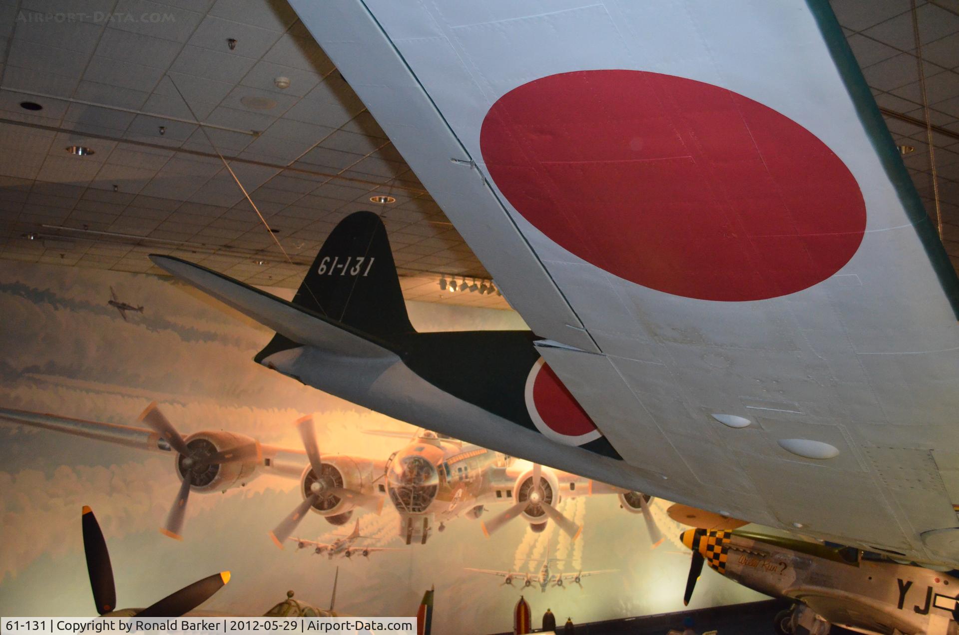 61-131, Mitsubishi A6M5 Zero C/N unknown, Air and Space Museum