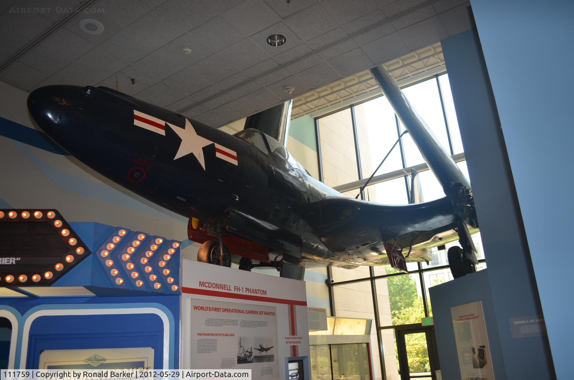 111759, McDonnell FH-1 Phantom I C/N 11, Air and Space Museum