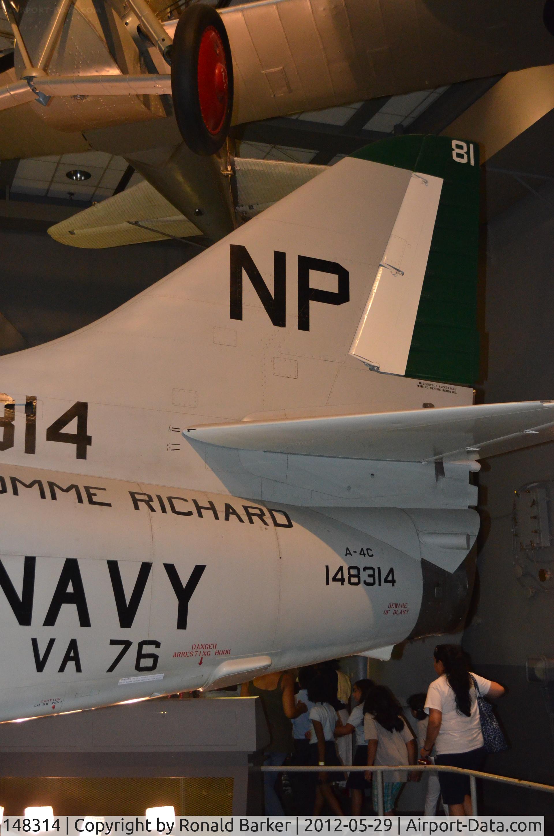 148314, Douglas A-4C Skyhawk C/N 12624, Air and Space Museum