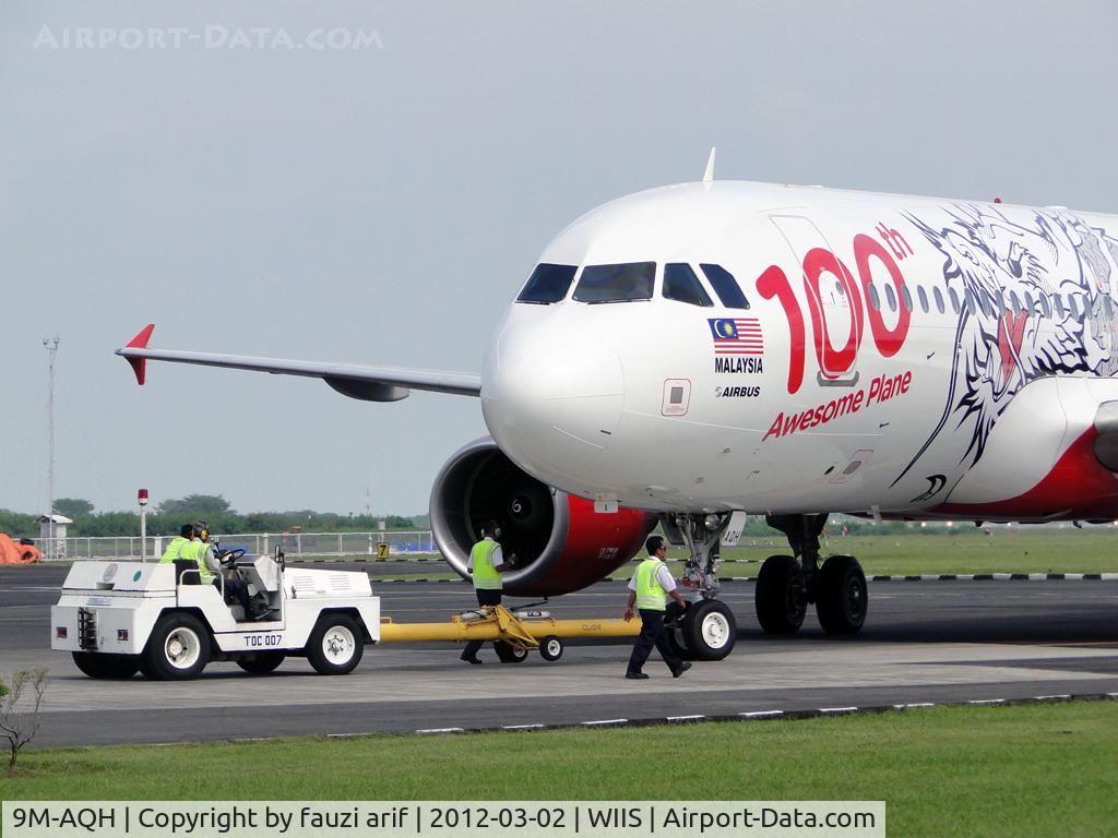 9M-AQH, 2011 Airbus A320-216 C/N 4969, AirAsia's 100th aircraft