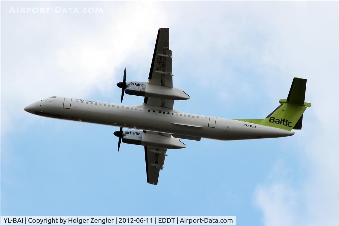 YL-BAI, 2010 De Havilland Canada DHC-8-402Q Dash 8 Dash 8 C/N 4302, Any idea what the name of that airline is...?