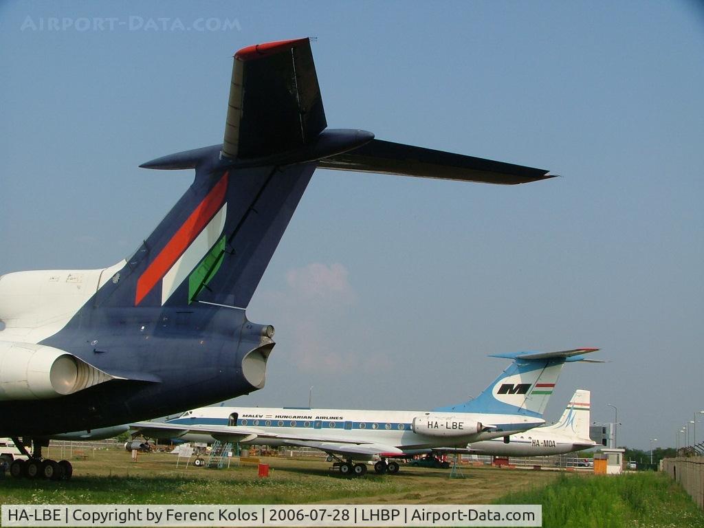 HA-LBE, 1969 Tupolev Tu-134 C/N 8350802, Ferihegy