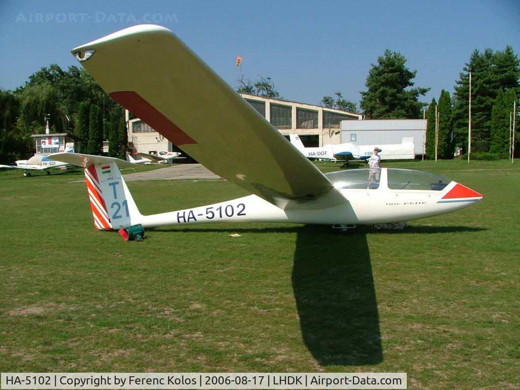 HA-5102, Grob G-103 Twin Astir C/N 3183, Dunakeszi