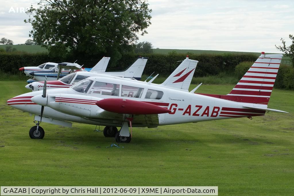 G-AZAB, 1967 Piper PA-30-160 B Twin Comanche C/N 30-1475, privately owned