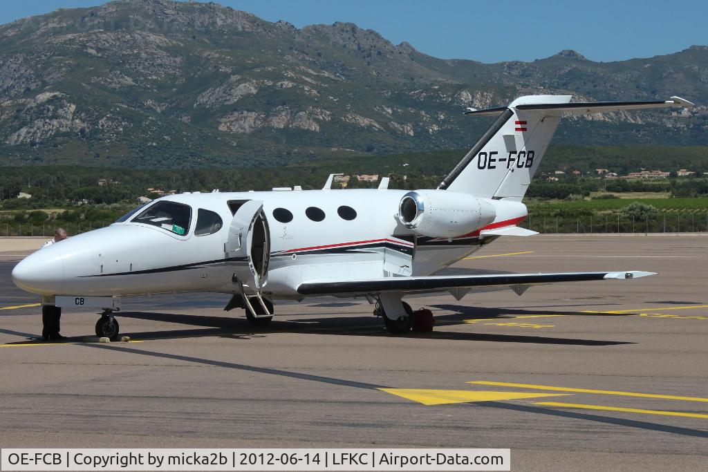 OE-FCB, 2008 Cessna 510 Citation Mustang Citation Mustang C/N 510-0044, Parked