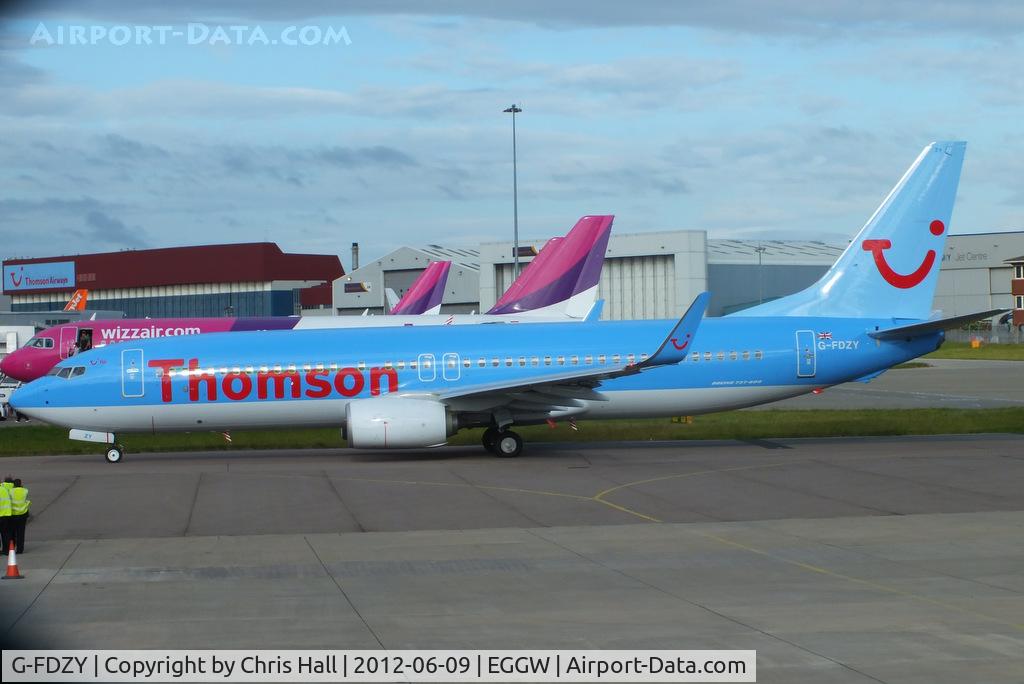 G-FDZY, 2011 Boeing 737-8K5 C/N 37261, Thomson