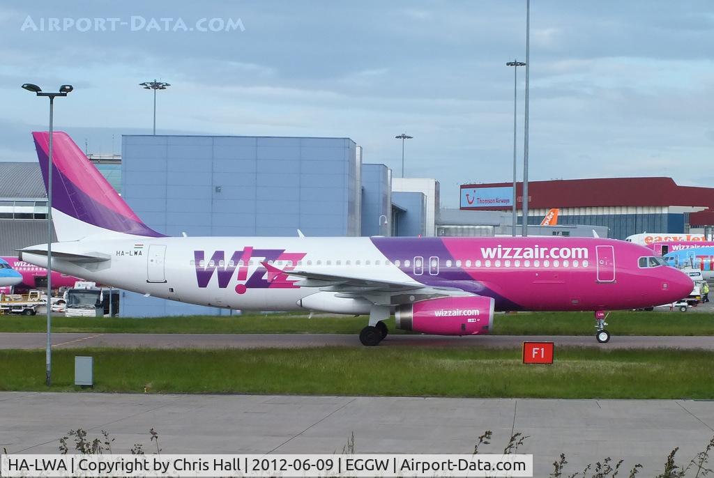 HA-LWA, 2010 Airbus A320-232 C/N 4223, Wizzair