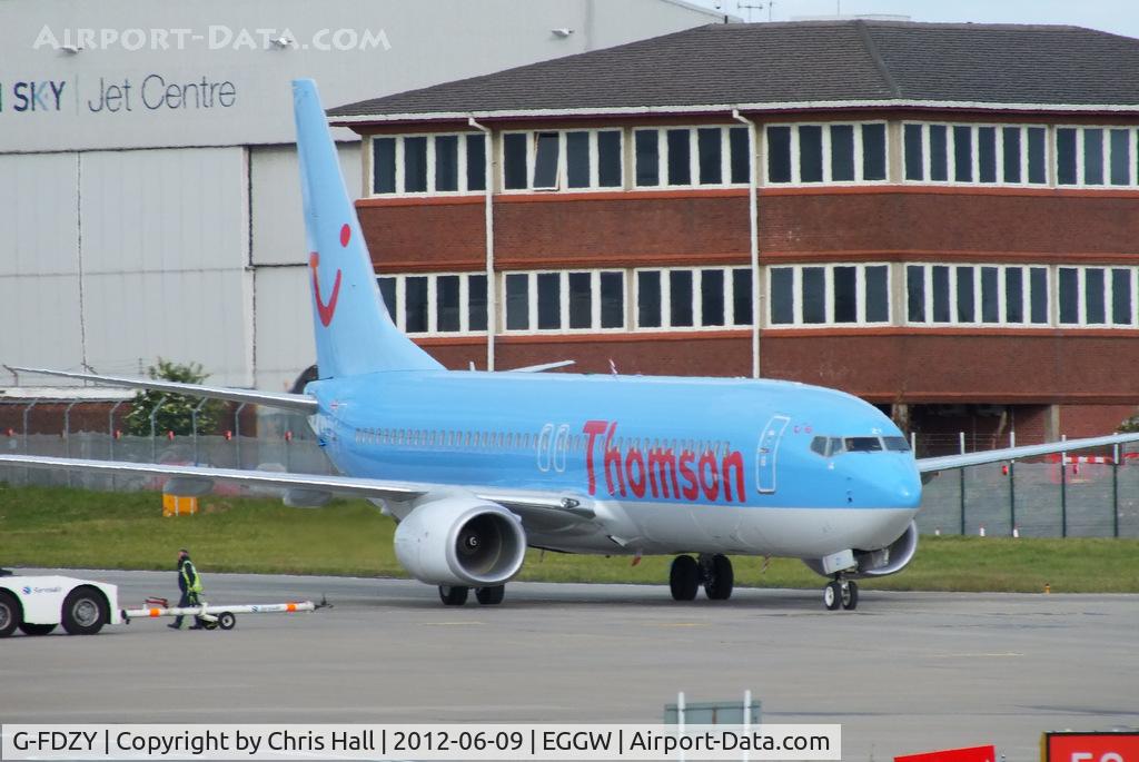 G-FDZY, 2011 Boeing 737-8K5 C/N 37261, Thomson