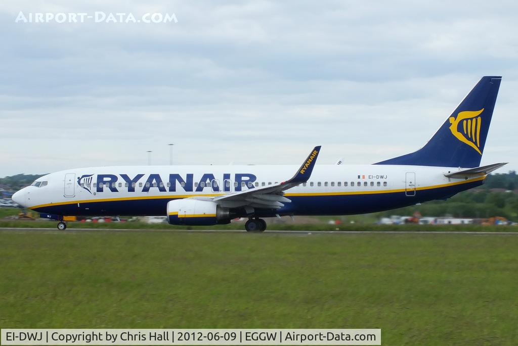EI-DWJ, 2007 Boeing 737-8AS C/N 36077, Ryanair