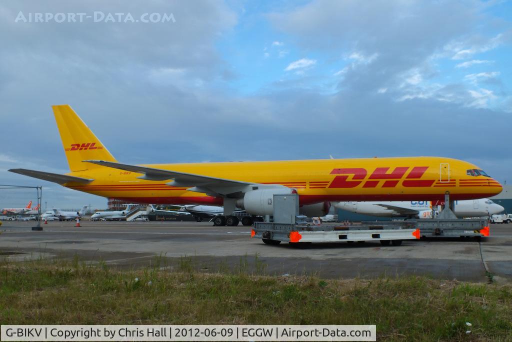 G-BIKV, 1985 Boeing 757-236 C/N 23400, DHL