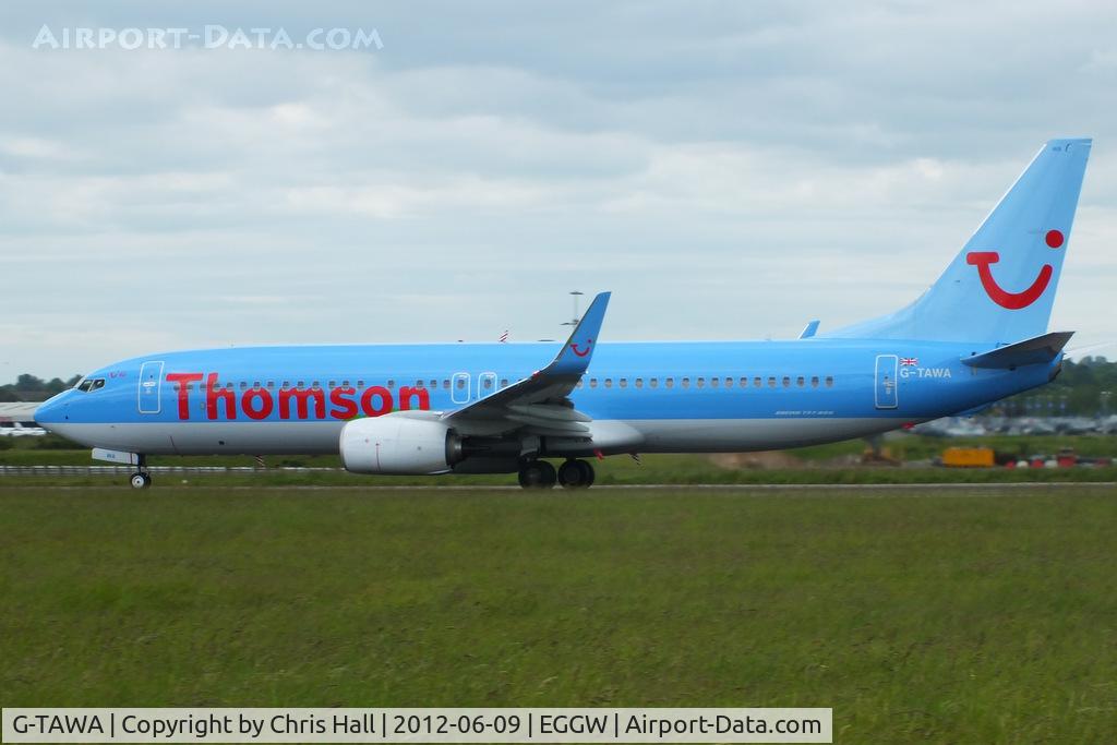 G-TAWA, 2012 Boeing 737-8K5 C/N 37264, Thomson