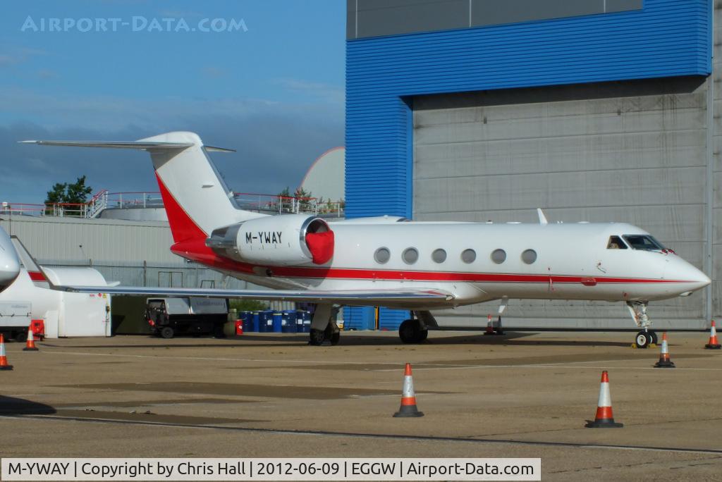 M-YWAY, 2002 Gulfstream Aerospace G-IV C/N 1486, Blue Sky Leasing