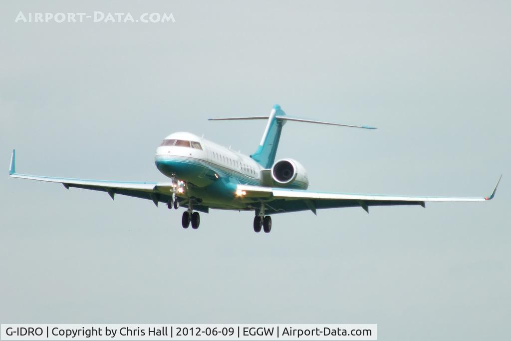G-IDRO, 2008 Bombardier BD-700-1A10 Global Express XRS C/N 9286, Corporate Jet Management