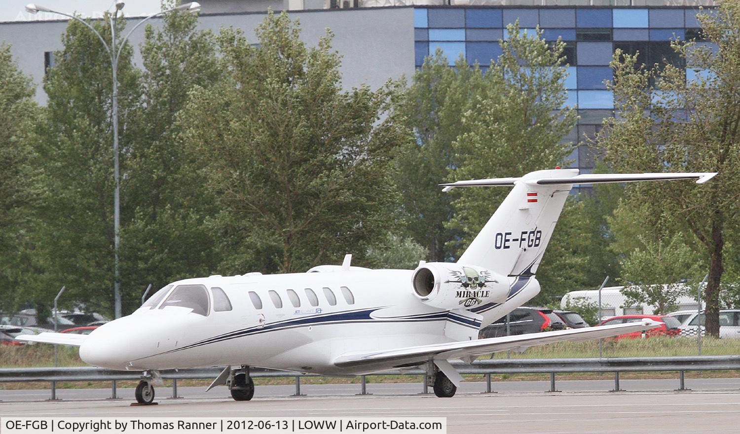 OE-FGB, 2007 Cessna 525A CitationJet CJ2 C/N 525A-0362, Jet Alliance Cessna 525