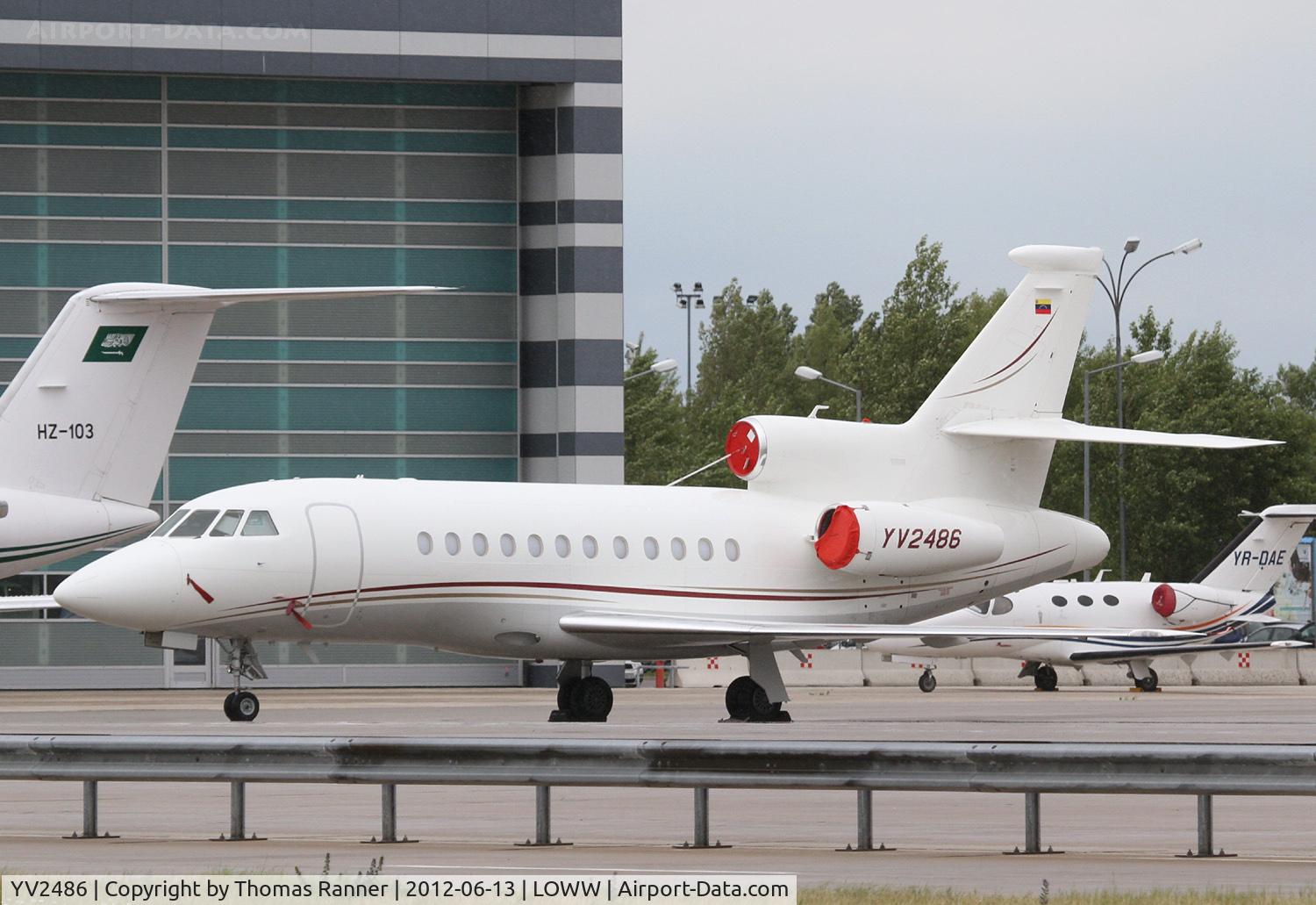 YV2486, Dassault Falcon 900 C/N 197, Petroelas de Venezuela Dassault Falcon 900