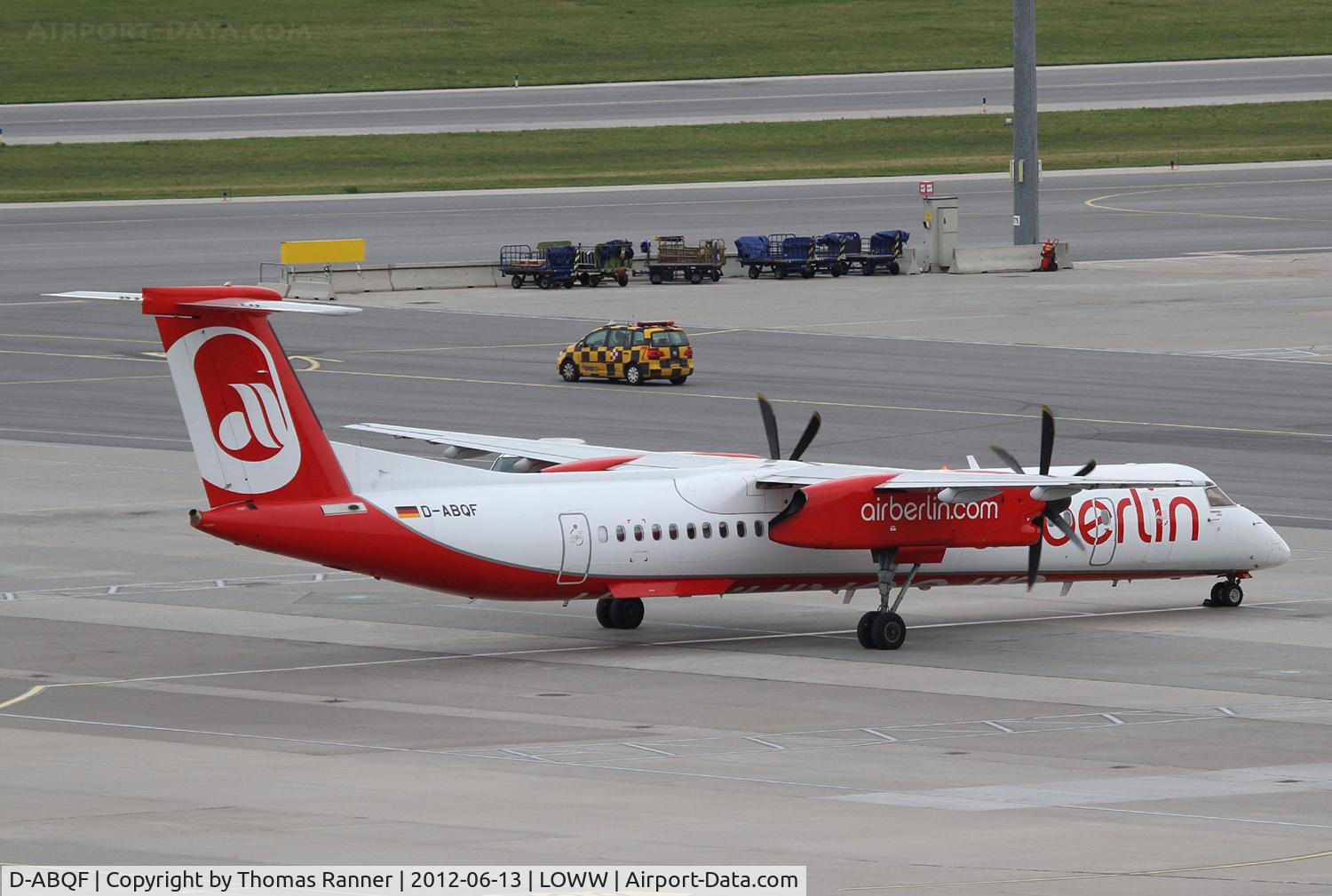 D-ABQF, 2009 De Havilland Canada DHC-8-402Q Dash 8 C/N 4245, Air Berlin DHC 8