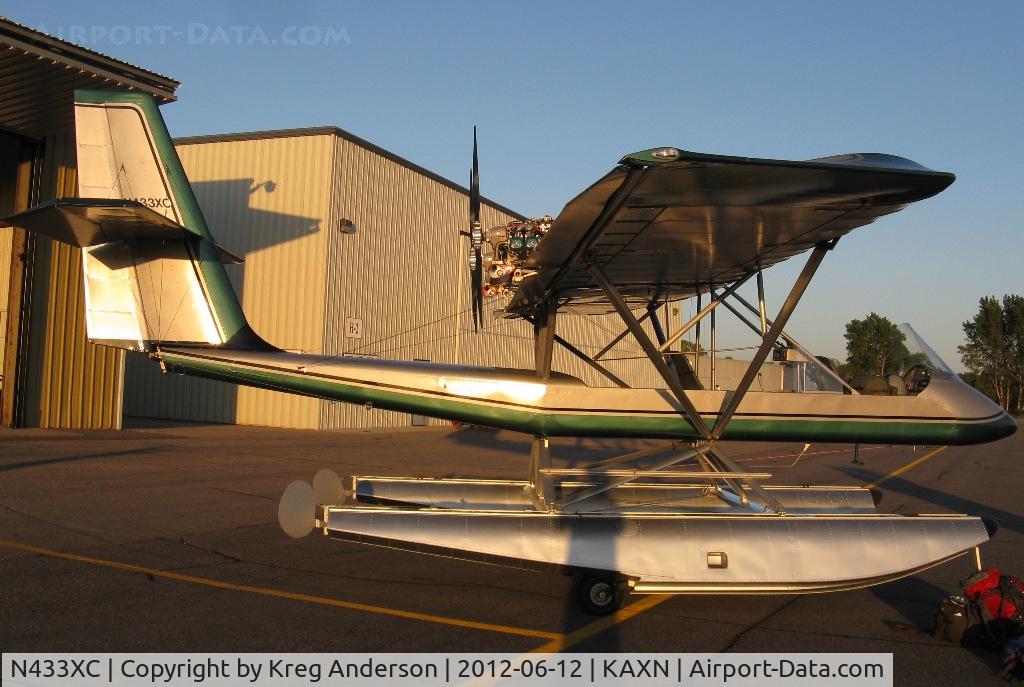 N433XC, Lockwood Air Cam C/N AC068, Lockwood Air Cam on the ramp.