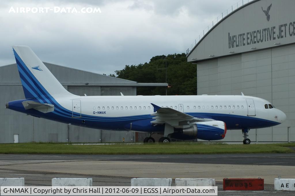 G-NMAK, 2005 Airbus A319-115 C/N 2550, Al-Kharafi Group Airbus A319-115XCJ in a new colour scheme