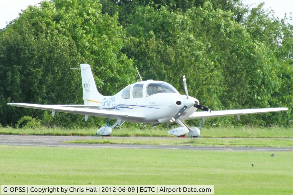 G-OPSS, 2004 Cirrus SR20 G2 C/N 1458, Dunster House Ltd