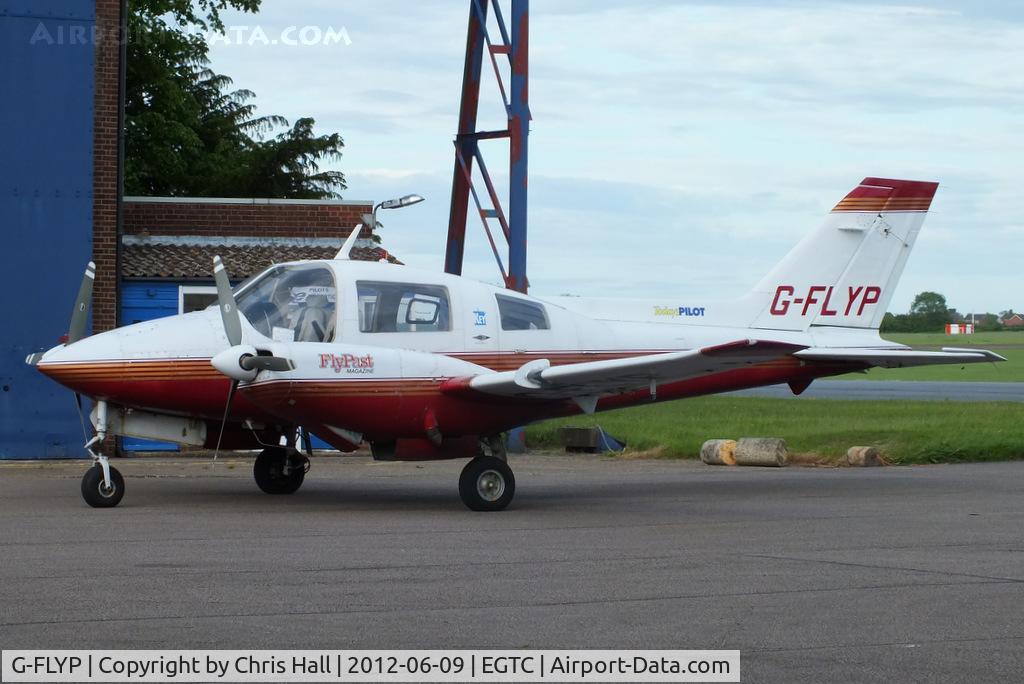 G-FLYP, 1967 Beagle B-206 Series 2 C/N B058, back at its home base after visiting North Weald for the Air Britain flyin