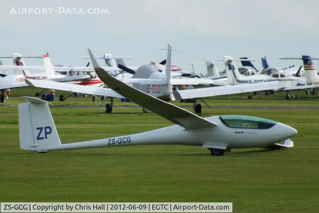 ZS-GCG, 2010 Jonker Sailplanes JS 1B Revelation C/N 1B-004, nice to see a South African glider in Bedfordshire