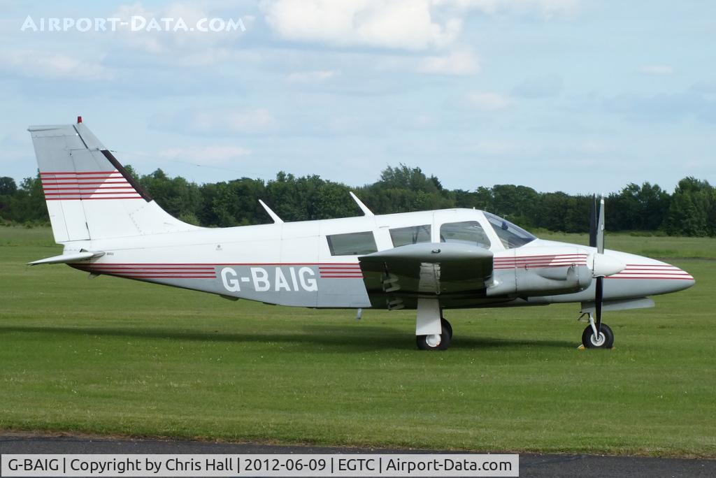 G-BAIG, 1972 Piper PA-34-200 Seneca C/N 34-7250243, Mid Anglia School of Flying