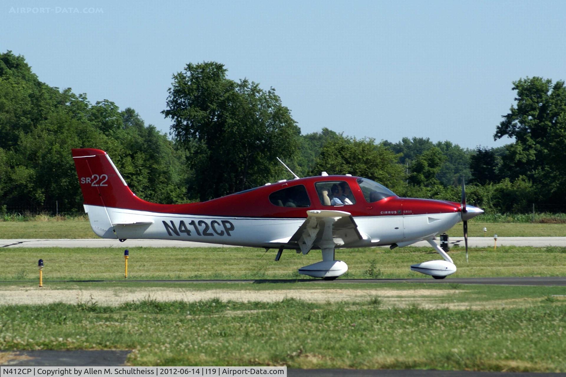 N412CP, Cirrus SR22 C/N 3457, Cirrus Design Corp SR22