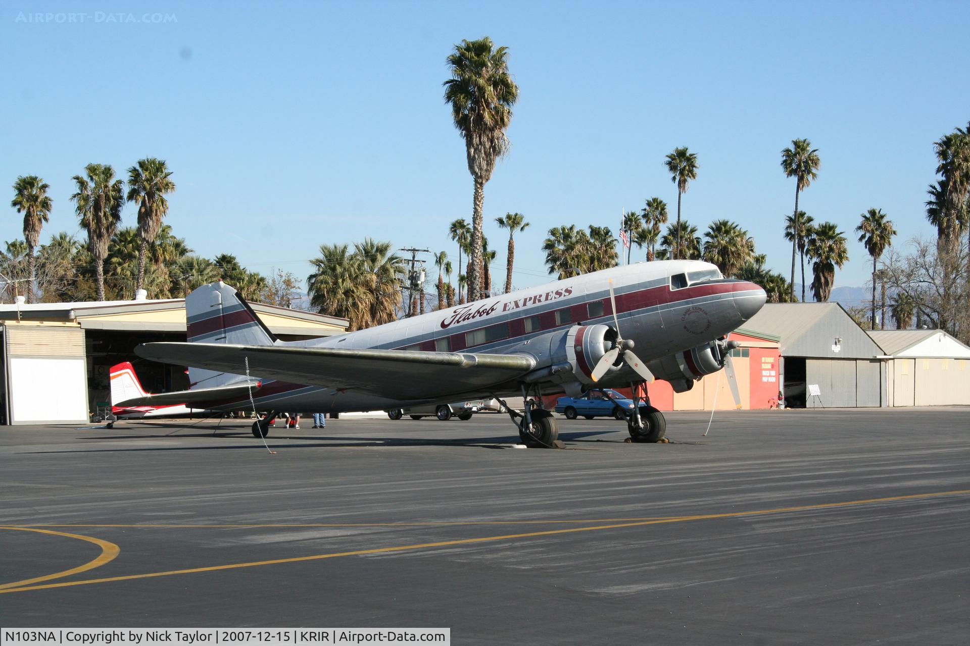 N103NA, 1945 Douglas DC-3C-S1C3G (C-47B) C/N 16821, The Flabob Express
