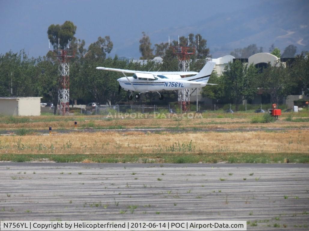 N756YL, 1979 Cessna TR182 Turbo Skylane RG C/N R18201196, Landing long