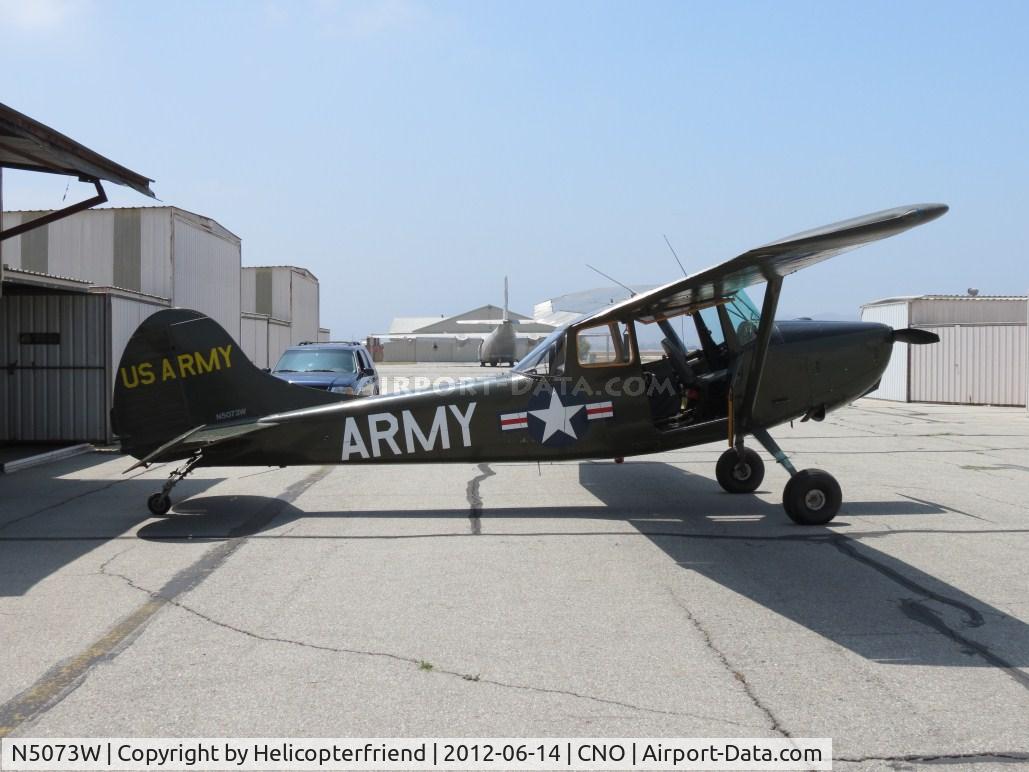 N5073W, 1950 Cessna O-1A Bird Dog C/N 21096, Owner\Pilot states bird is just like it was when it returned from Viet Nam, some internal modifications