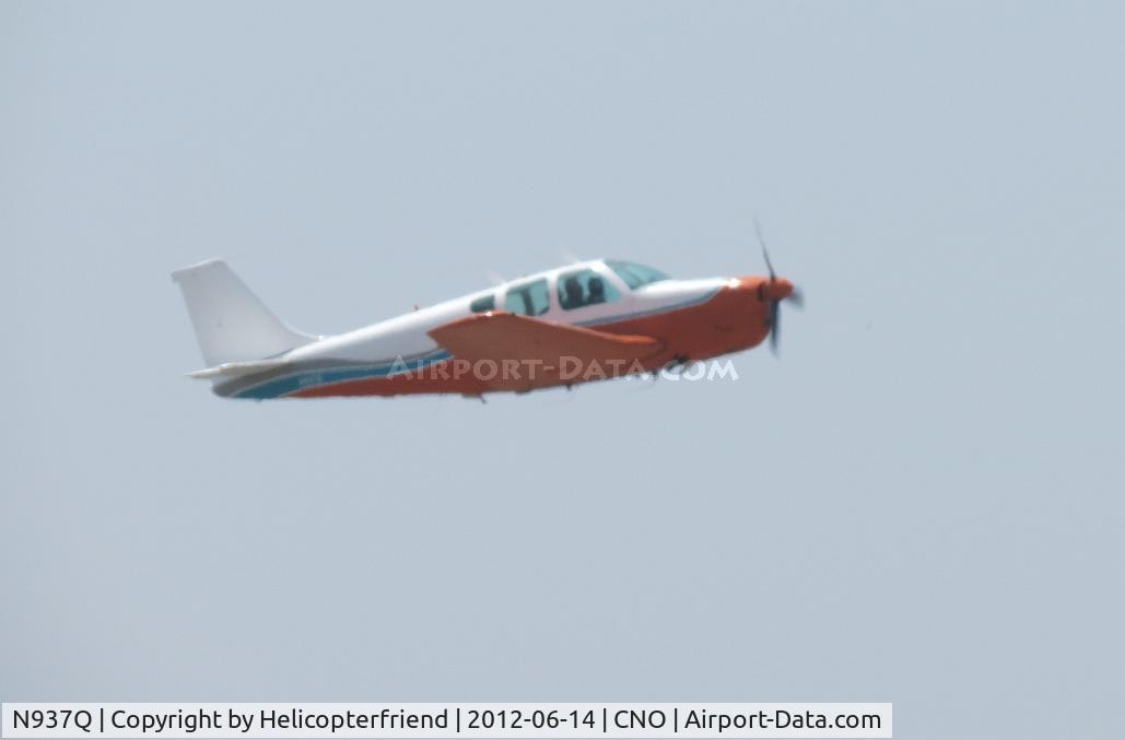 N937Q, 1961 Beech 35-B33 Debonair C/N CD-394, Appeared to do a missed approach and started climbing