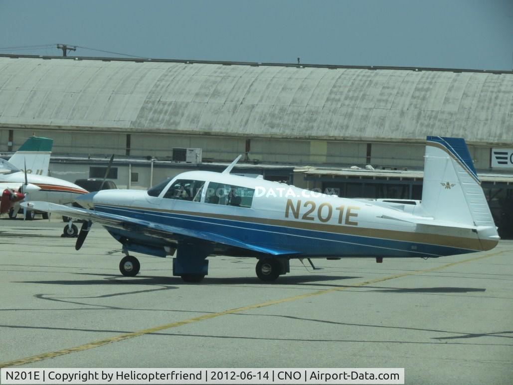 N201E, 1979 Mooney M20J 201 C/N 24-0912, Juat arrived at the hanger, waiting to be put away