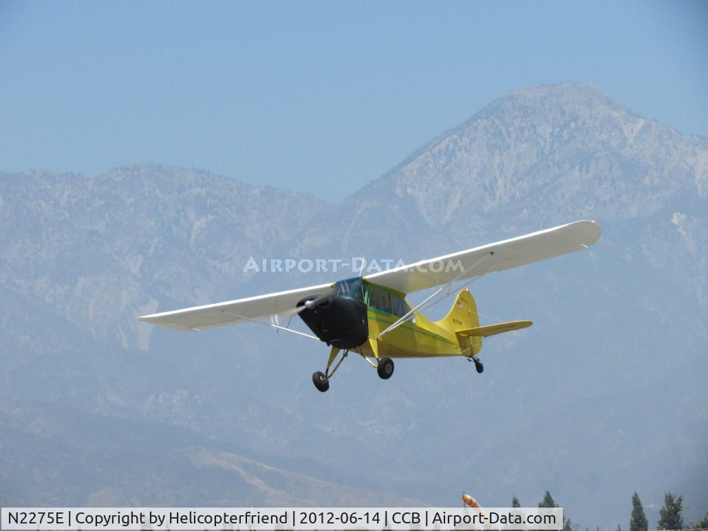 N2275E, 1946 Aeronca 7AC Champion C/N 7AC-5849, On final for 24