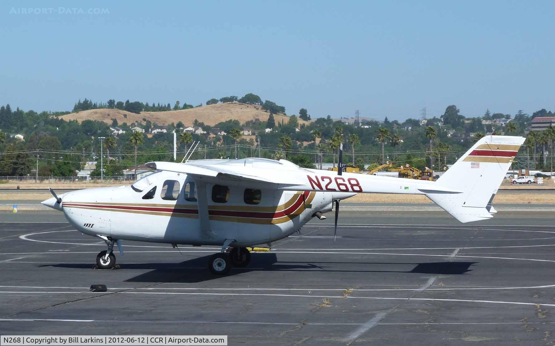 N268, 1975 Cessna T337G Turbo Super Skymaster C/N P3370227, Visitor