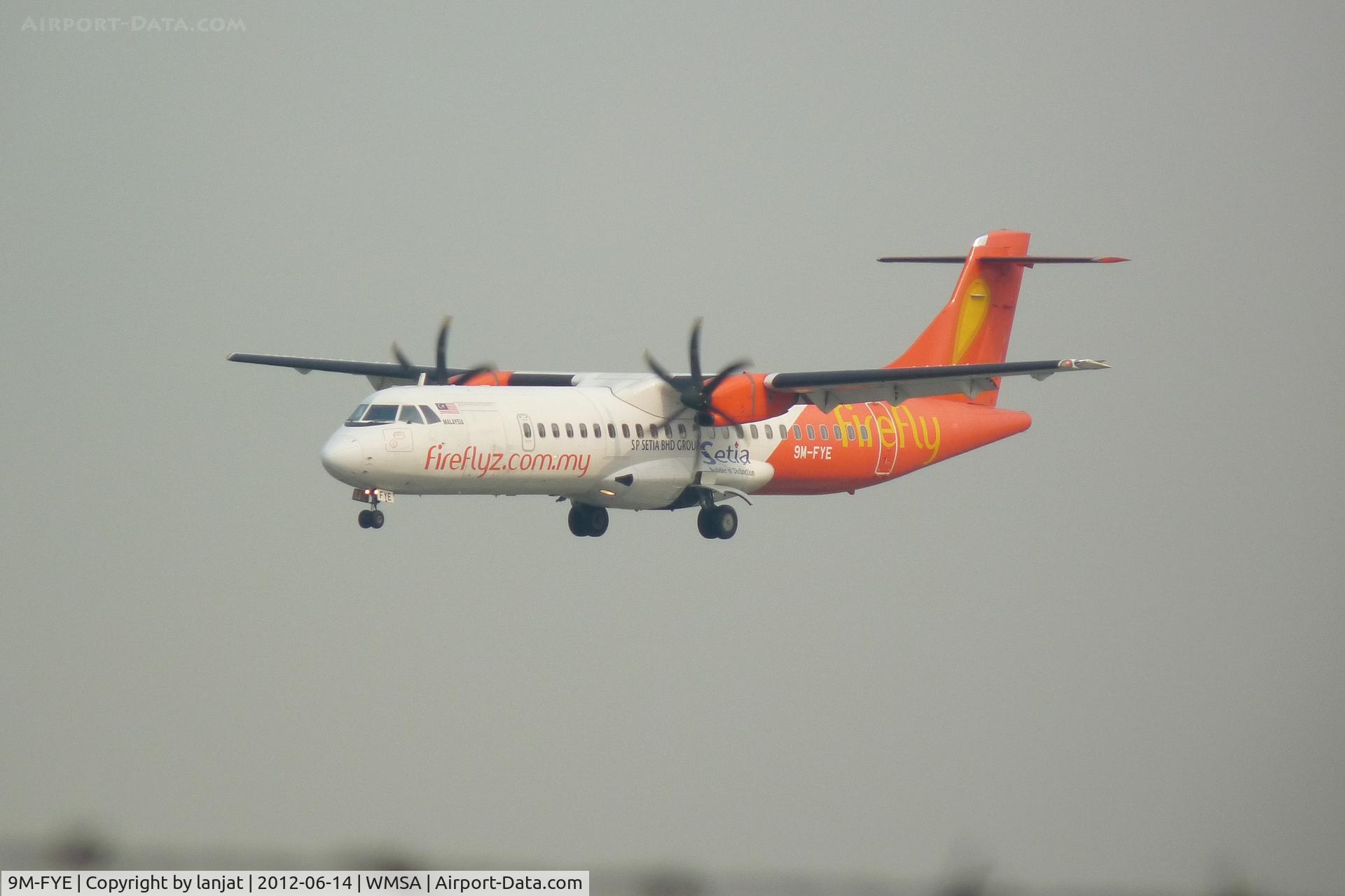 9M-FYE, 2008 ATR 72-212A C/N 840, Morning Arrival