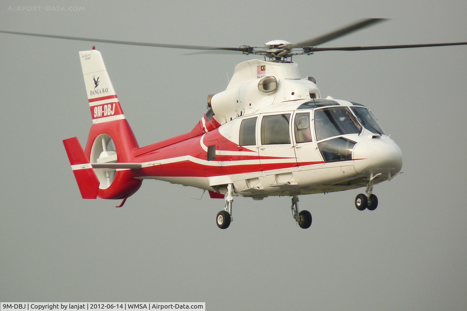 9M-DBJ, Eurocopter AS-365N-2 Dauphin 2 C/N 6529, Taxing to Cross swing Test