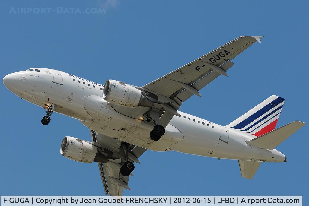 F-GUGA, 2002 Airbus A318-111 C/N 2035, AF6260 from Paris Orly landing 23