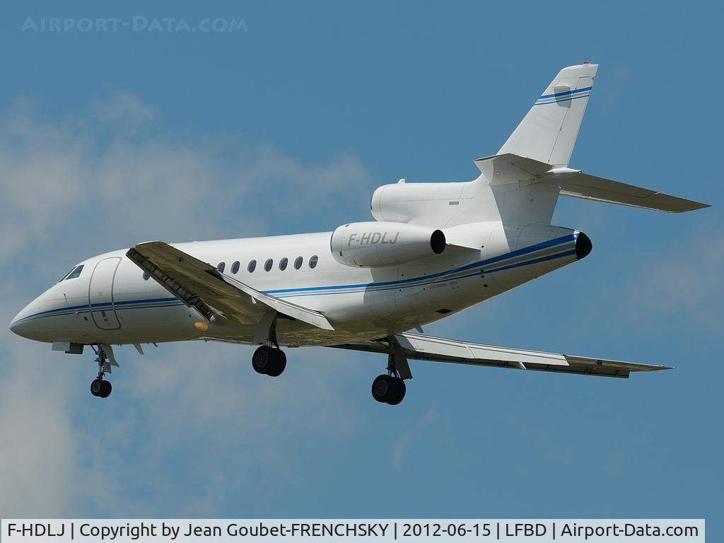 F-HDLJ, 2006 Dassault Falcon 900EX C/N 165, DASSAULT 15 Lima Juliette landing 23