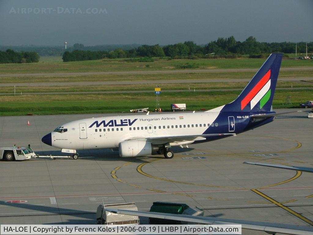 HA-LOE, 2003 Boeing 737-6Q8 C/N 28260, Ferihegy