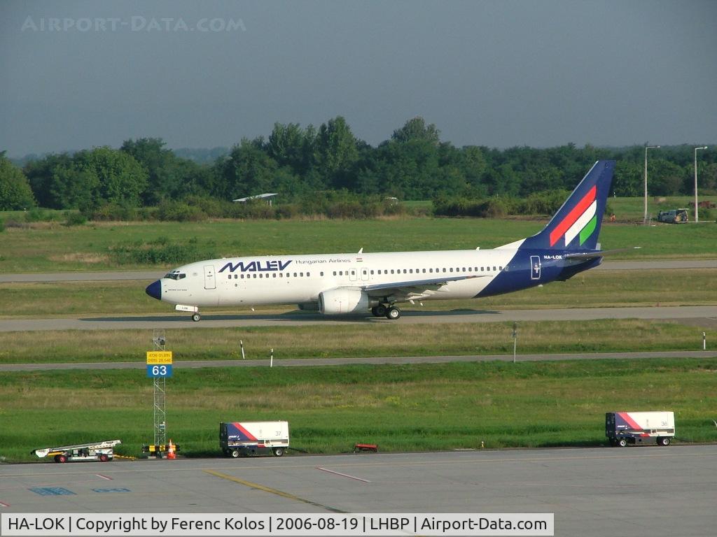 HA-LOK, 2004 Boeing 737-8Q8 C/N 30669, Ferihegy